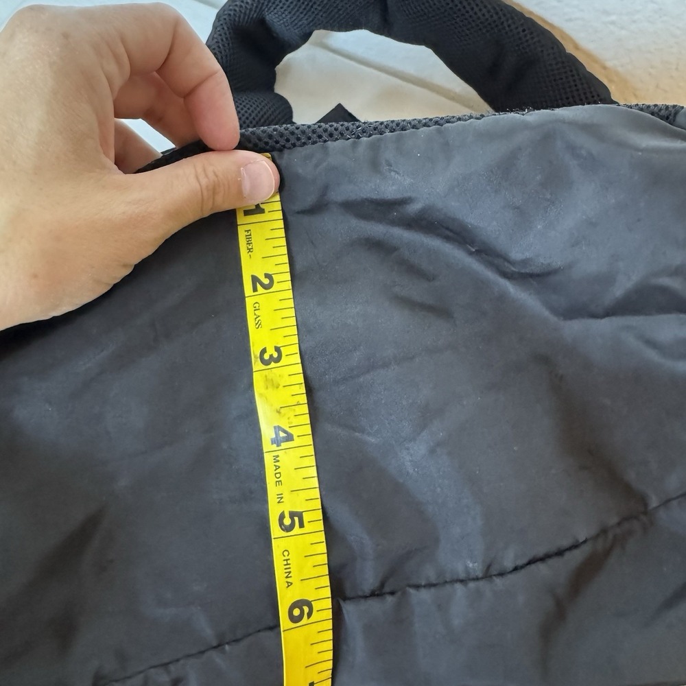 Adidas Stella McCartney Black Backpack Classic Drawstring Athletic Gym Bag - Picture 15 of 16